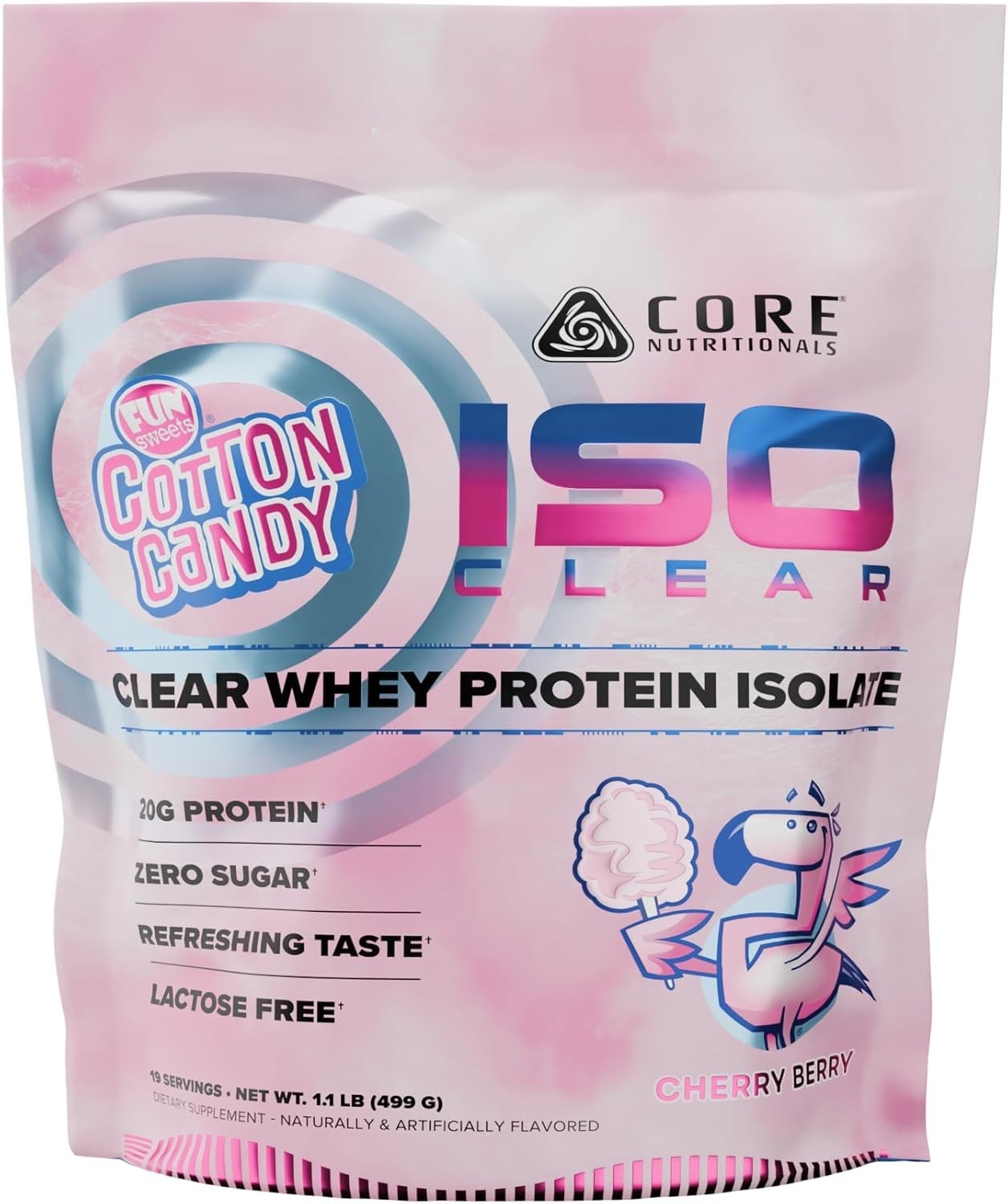 Core Nutritionals ISO Protein – 24gm Isolate Whey Protein- 2LBs – All Flavors
