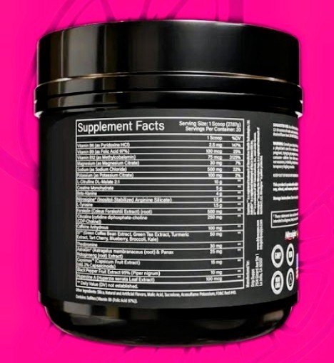 DRIP PRE WORKOUT POWDER – 19.71 oz – FRUIT PUNCH – FREE SHIPPING!