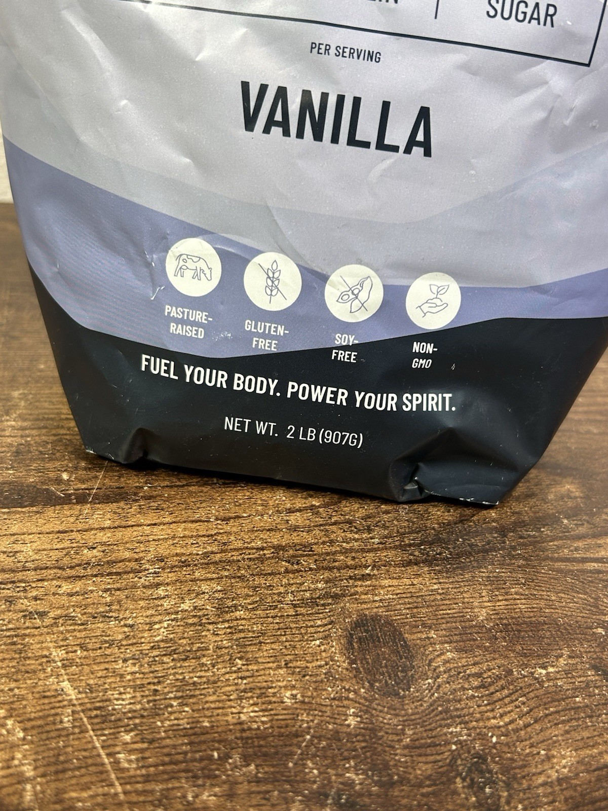 Taha Health Nutrition Vanilla Flavored Whey Protein Concentrate Powder, 25g