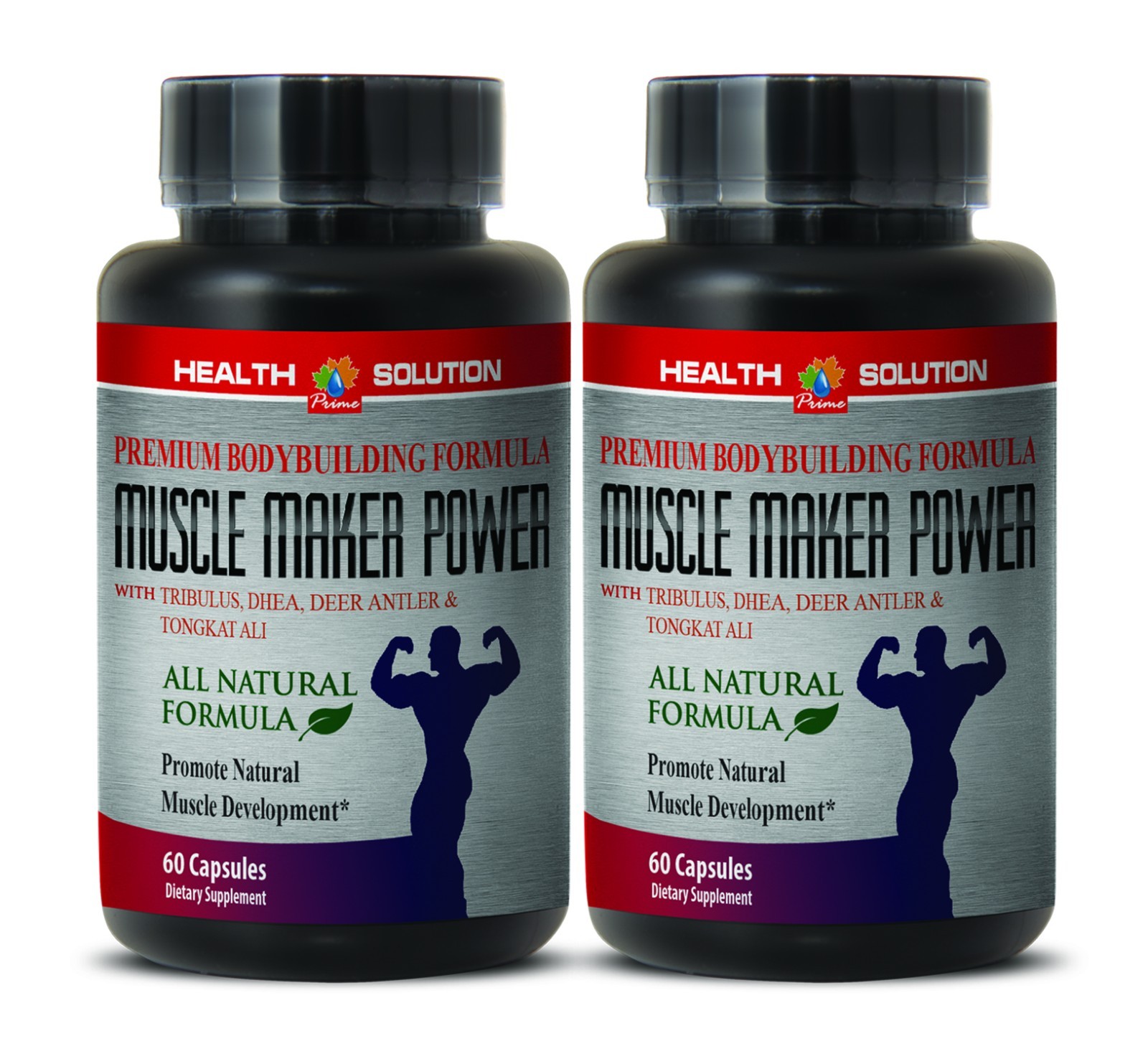 MUSCLE MAKER POWER. Gym Supplement – Premium Bodybuilding Formula 2 Bottles