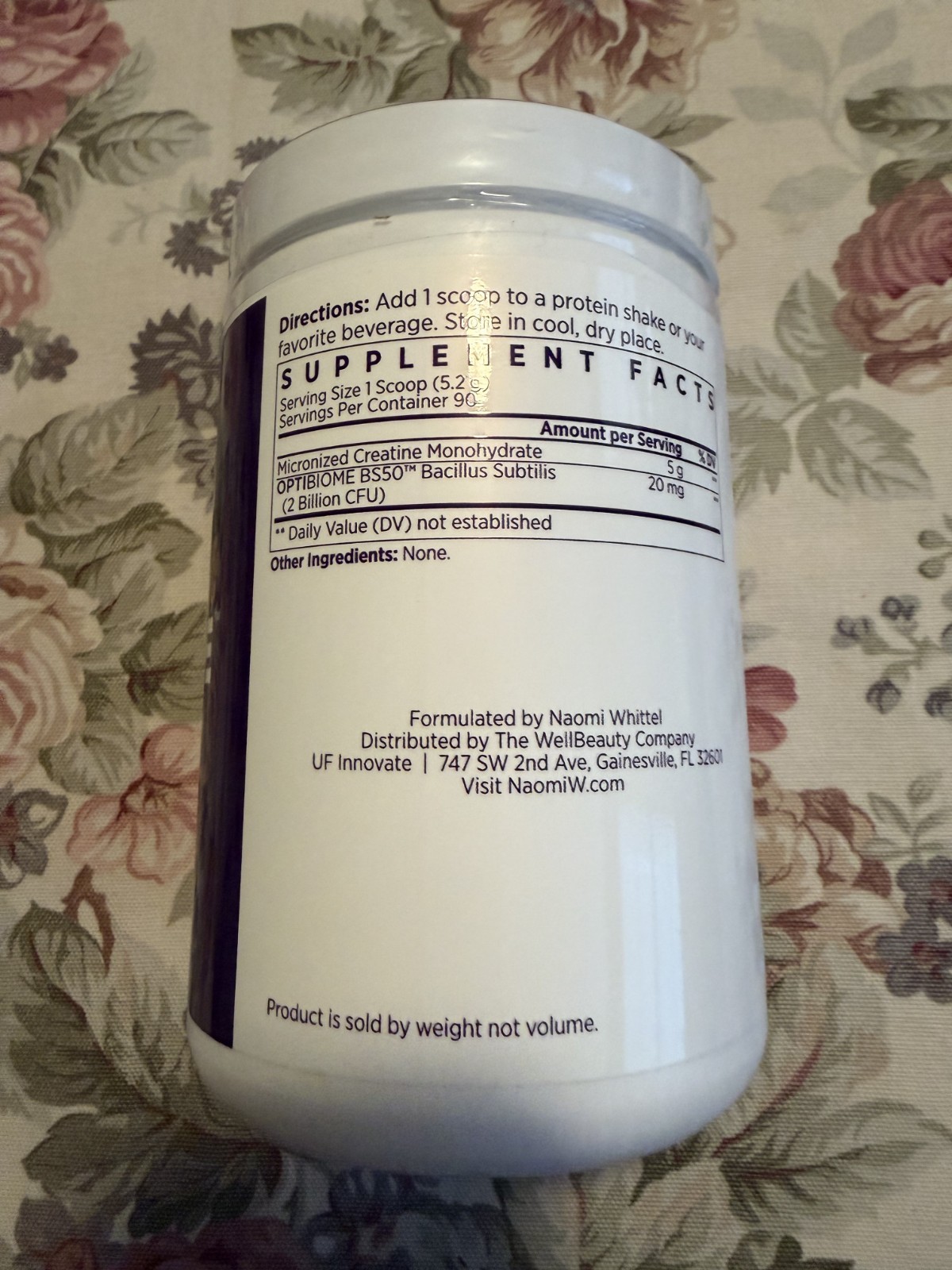 NAOMI Gentle GI Creatine with OPTIBIOME®, Gut-Friendly Creatine Monohydrate