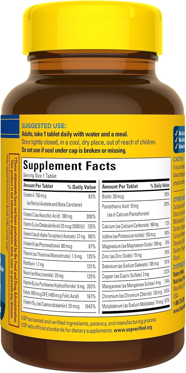 Nature Made Multi for Him 50+, 90 Tablets