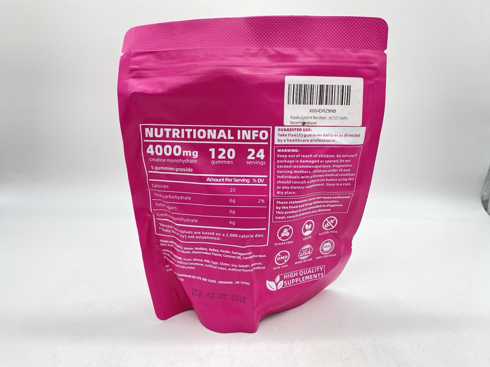 Flavored creatine monohydrate gummies sugar free,Pre workout supplements crea…