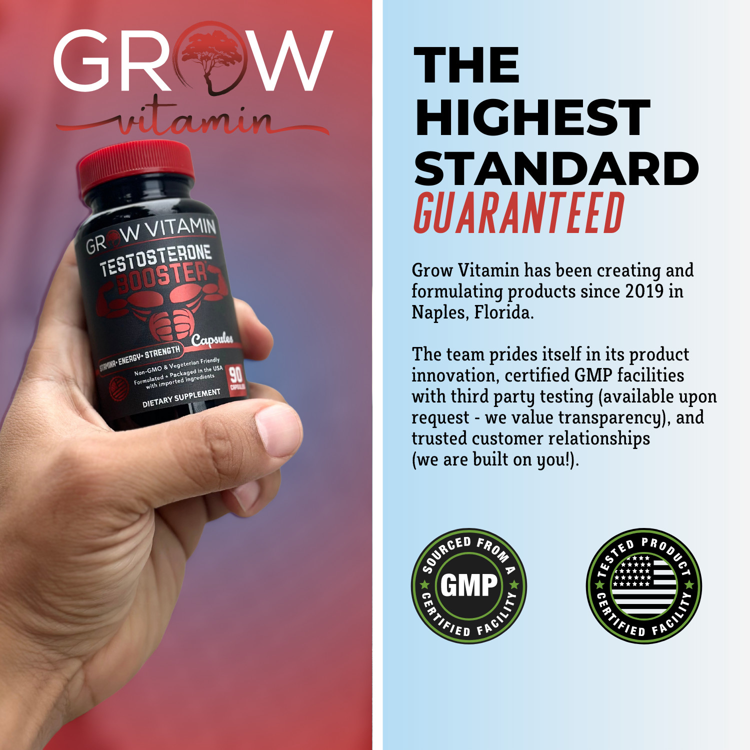 TEST BOOST Max Men Testosterone Strength Build Muscle Power Sex bOOst, 90 CAPS