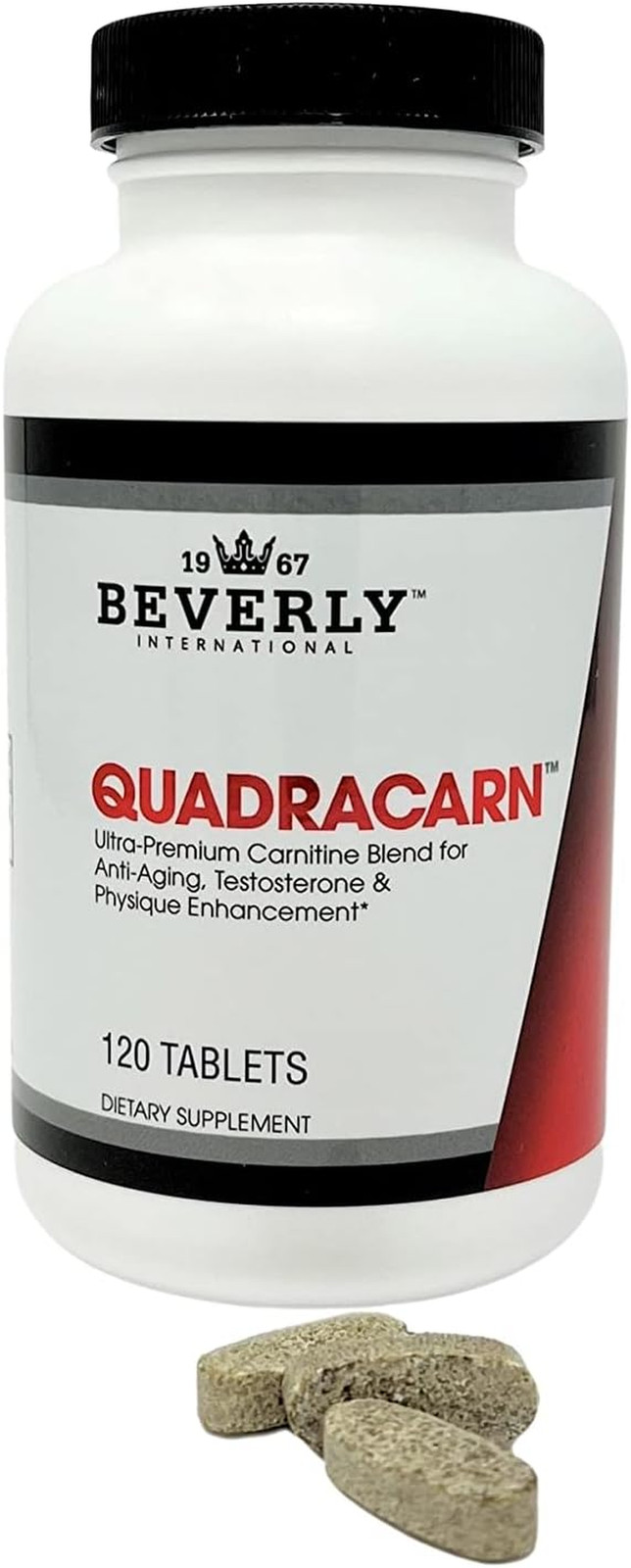 Quadracarn 4X-Potency, Lab Tested Ultra-Premium Carnitine Blend for Fat Loss, Mu