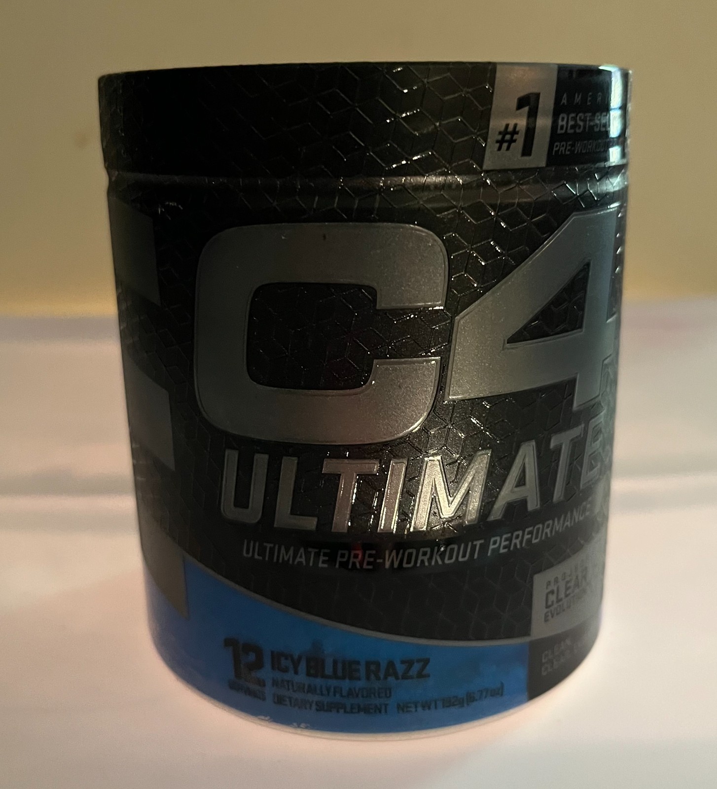 Cellucor C4 Ultimate Pre-Workout Supplement- Icy Blue Razz-Authentic-NEW