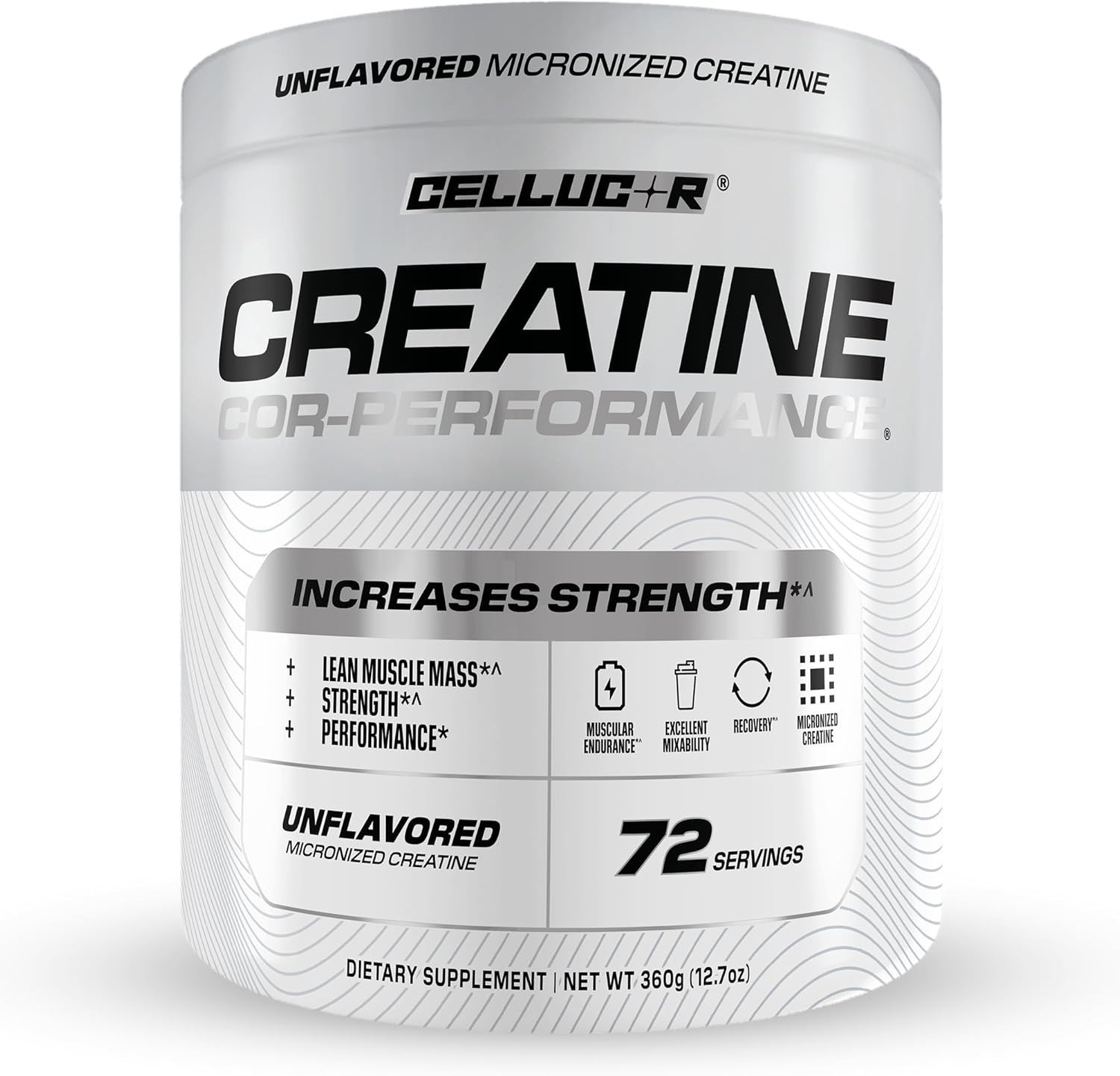 Keto-Friendly Creatine Monohydrate – 72 Servings for Enhanced Energy & Recovery