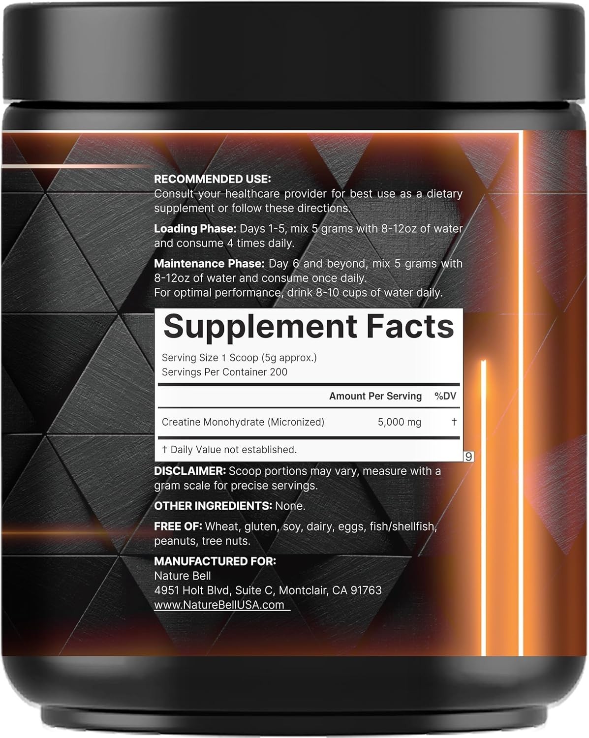 Keto & Creatine Monohydrate 2.2 lb – Pure Muscle Builder for All Levels