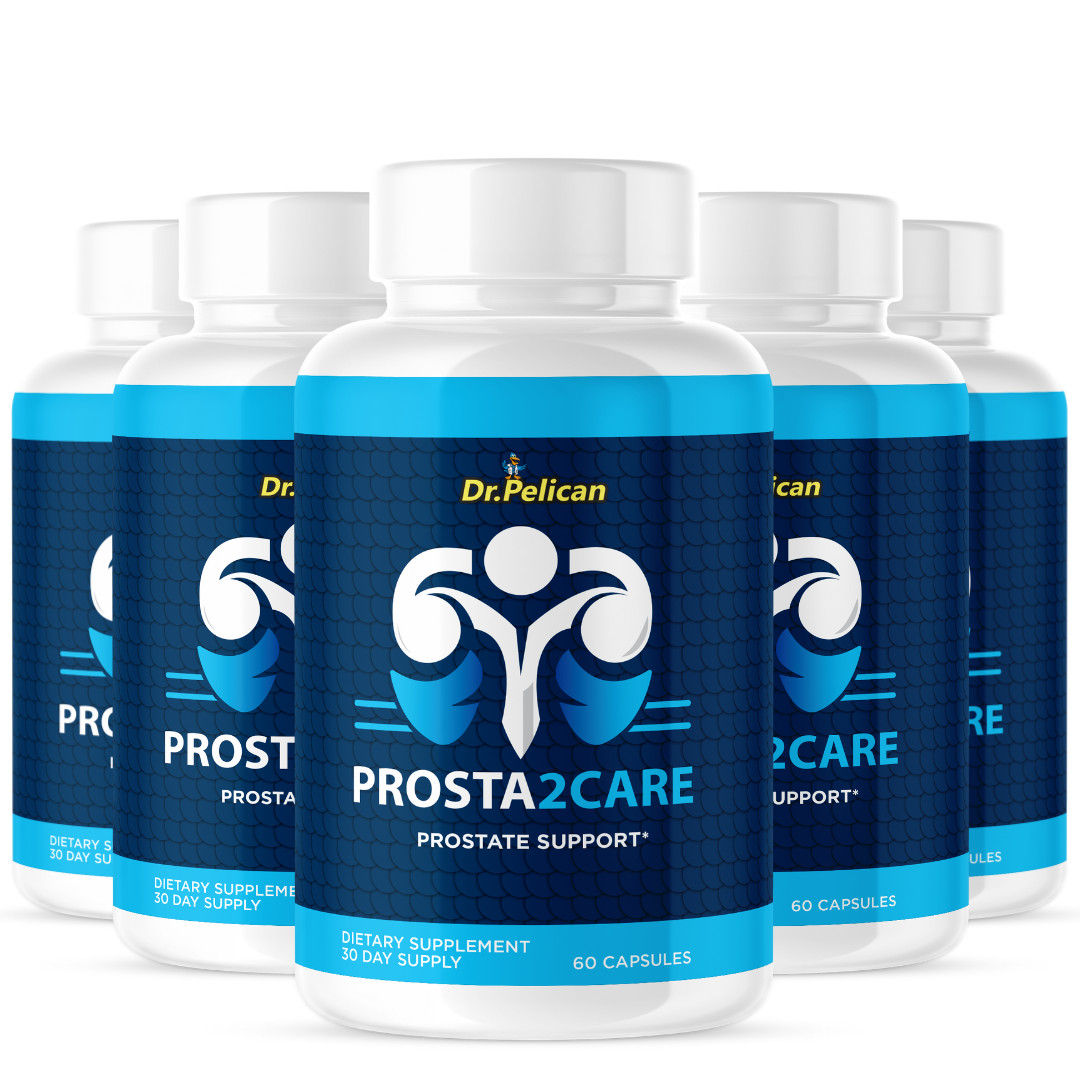 Prosta2Care- Prostate Support- 5 Bottles- 300 Capsules