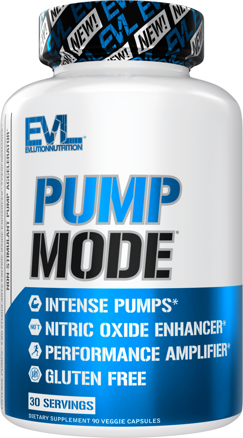 Evlution Nutrition PumpMode – Nitric Oxide Supplement Pre Workout – 30 Servings