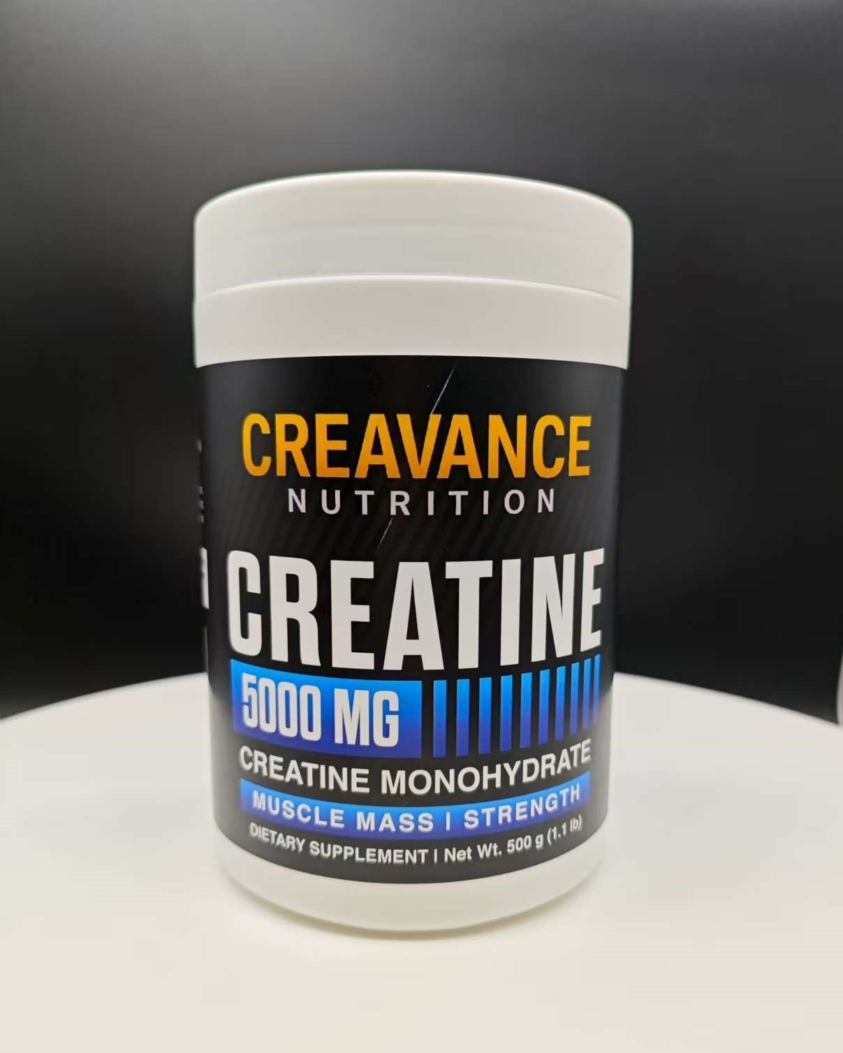 Creatine Monohydrate 500g | 5g Per Serving | Micronized Creavance Nutrition