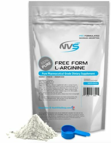 1.1 lb 500g Free Form L-Arginine Powder Pharmaceutical Kosher Muscle Cardio