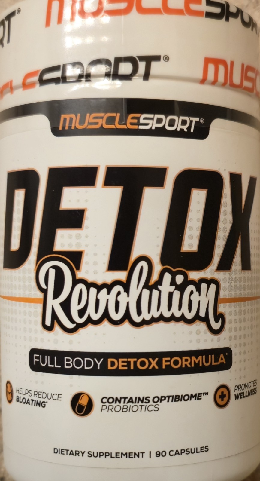 MuscleSport DETOX REVOLUTION 90 Capsules ( 30 Servings ) BEST BY 10/26