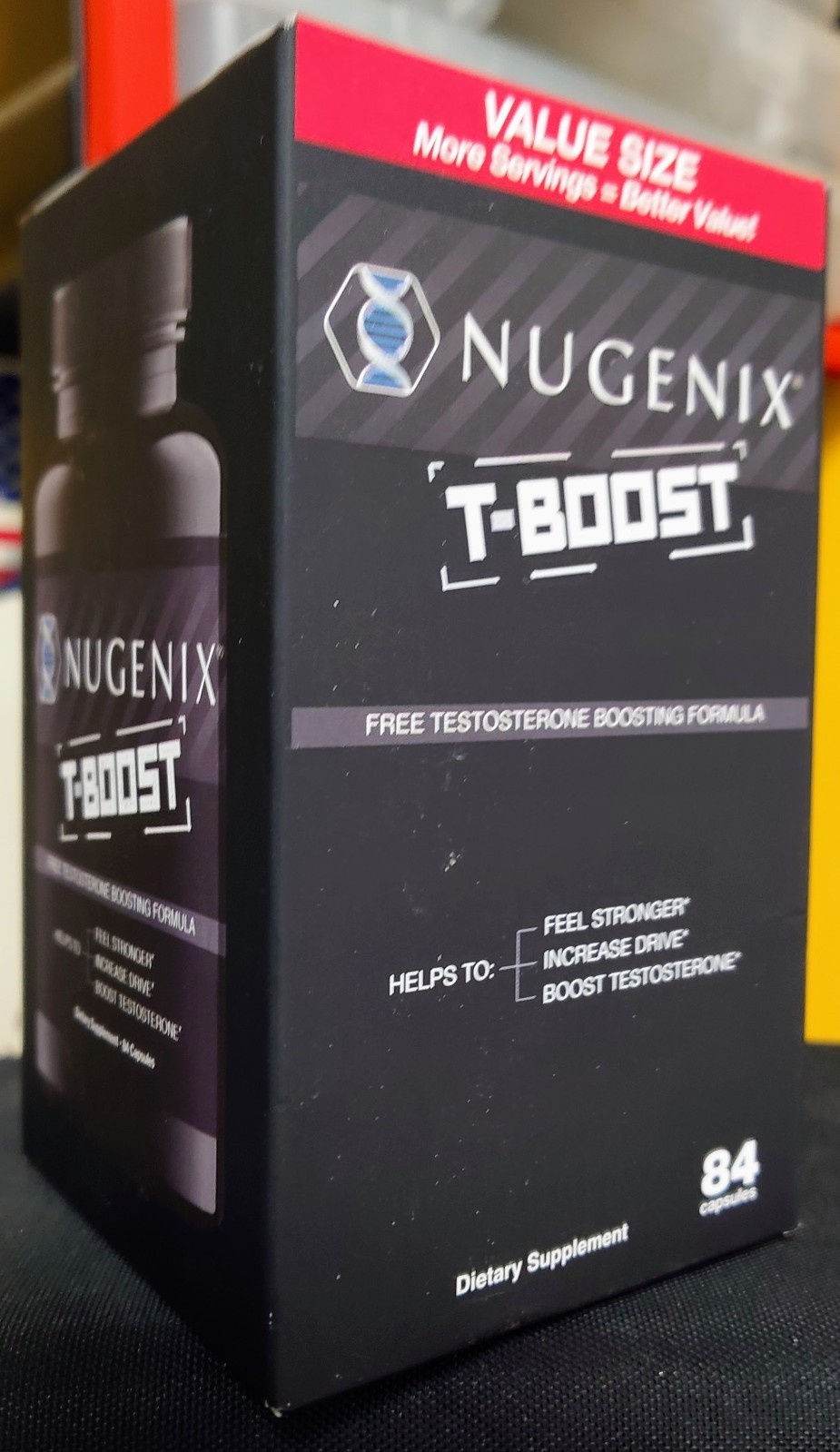 Nugenix [T-Boost] Free Test. Boosting Formula, 84 Caps – NEW – EXP. 02/2027