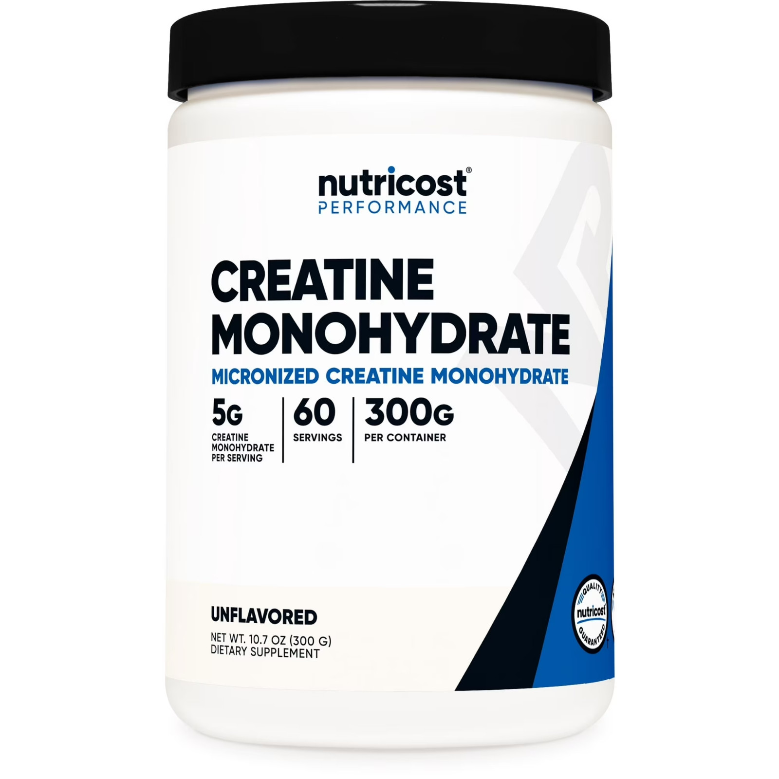 Nutricost Creatine Monohydrate 300 G Powder 60servings – EXP 08/2028