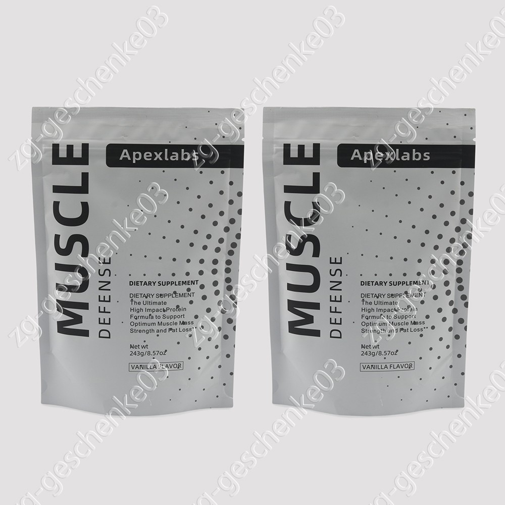 Apex Labs Muscle Defense Dietary Supplement, Vanilla – 8.57 oz – US 1-5 pack
