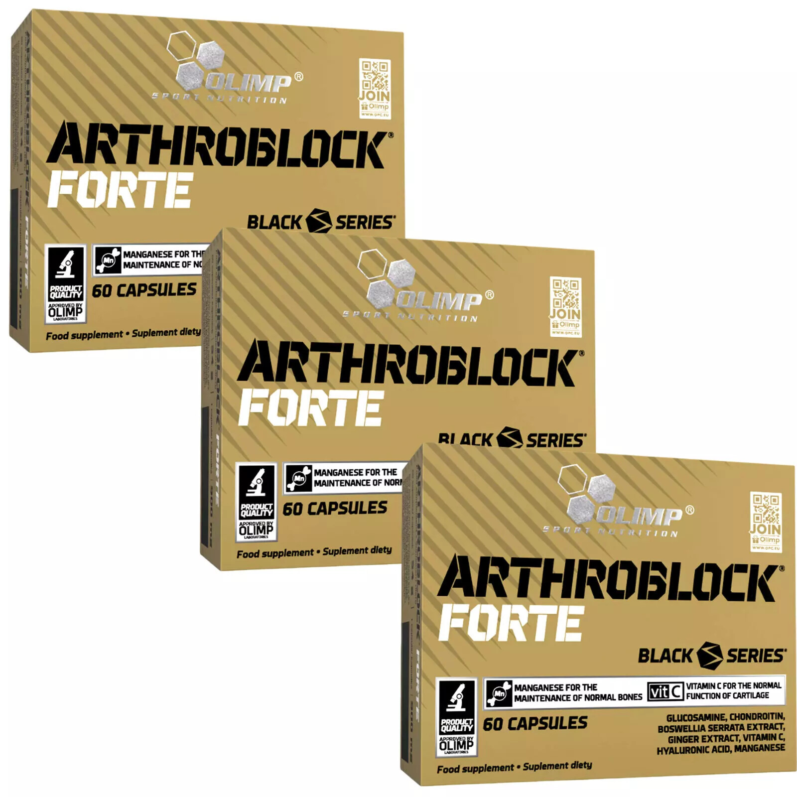 OLIMP ARTHROBLOCK FORTE – Cartilages Bone & Joint Health – Flexibility Vitamins