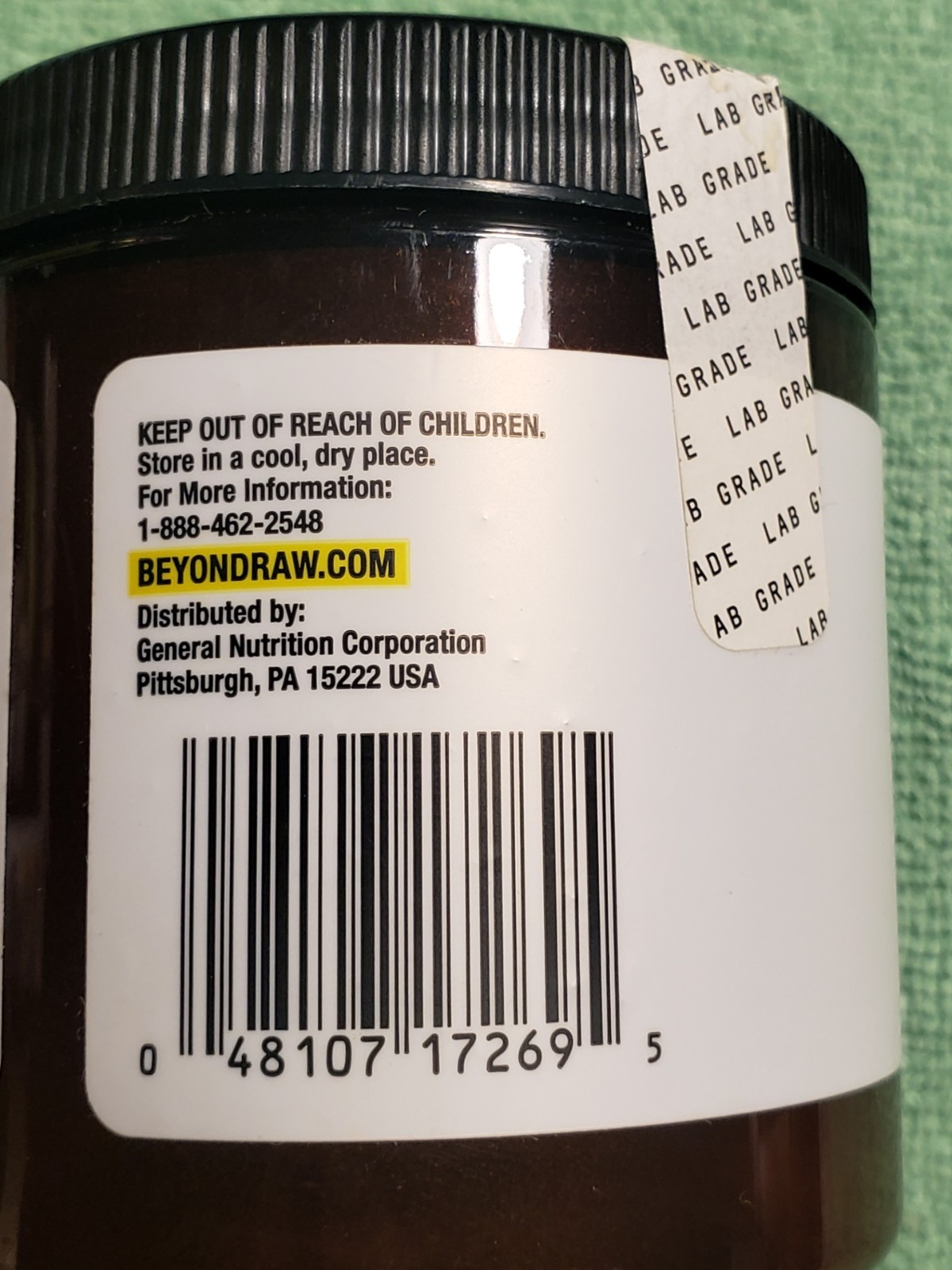 GNC / Beyond RAW – BETA-ALANINE – Lab Grade Powder – 30 Servings – Exp 2/2027