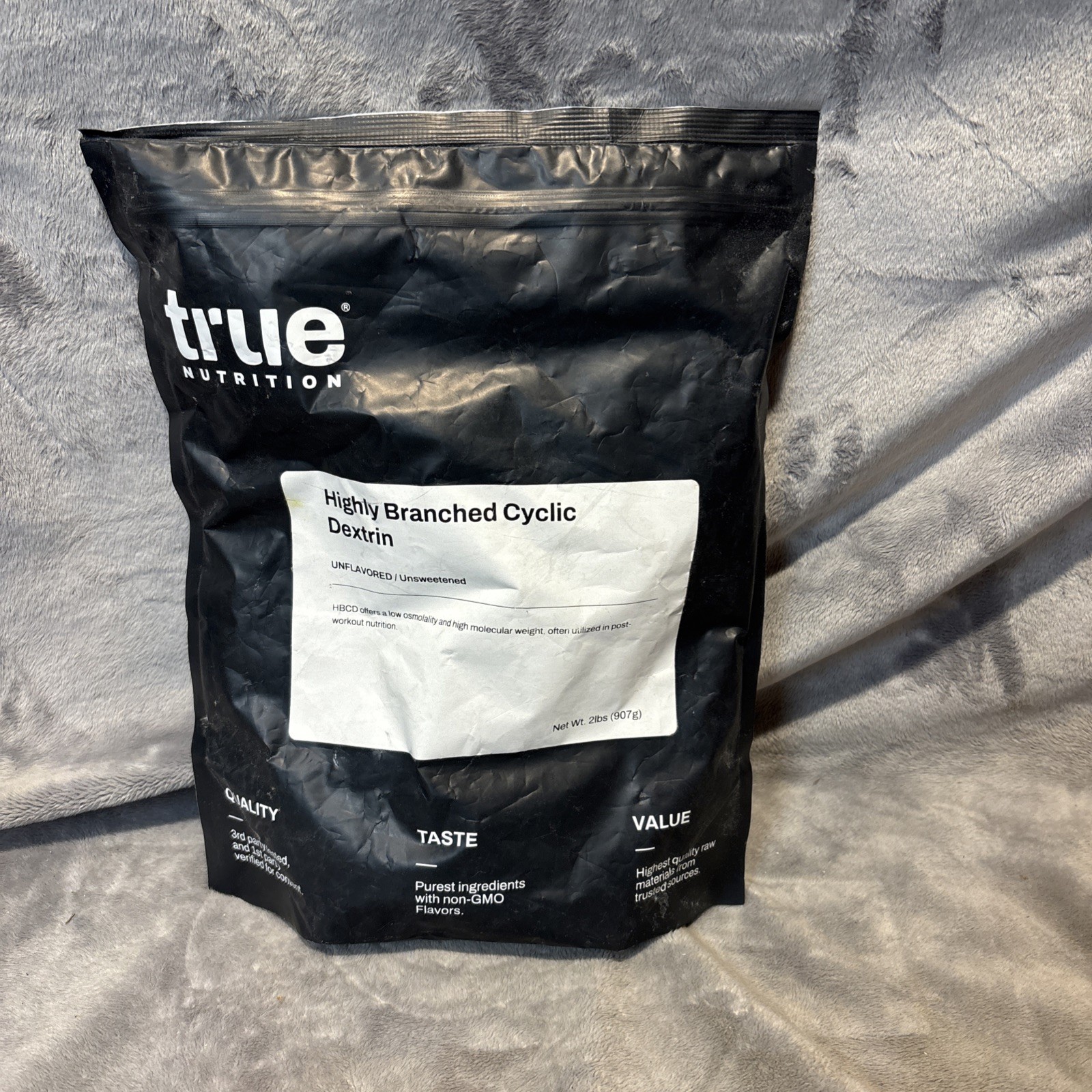 True Nutrition – Highly Branched Cyclic Dextrin – Carbohydrate Powder 2lb 07/27