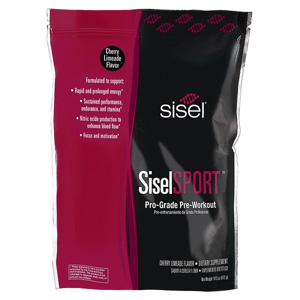 SiselSPORT Cherry Limeade Pre Workout Powder 30 Servings