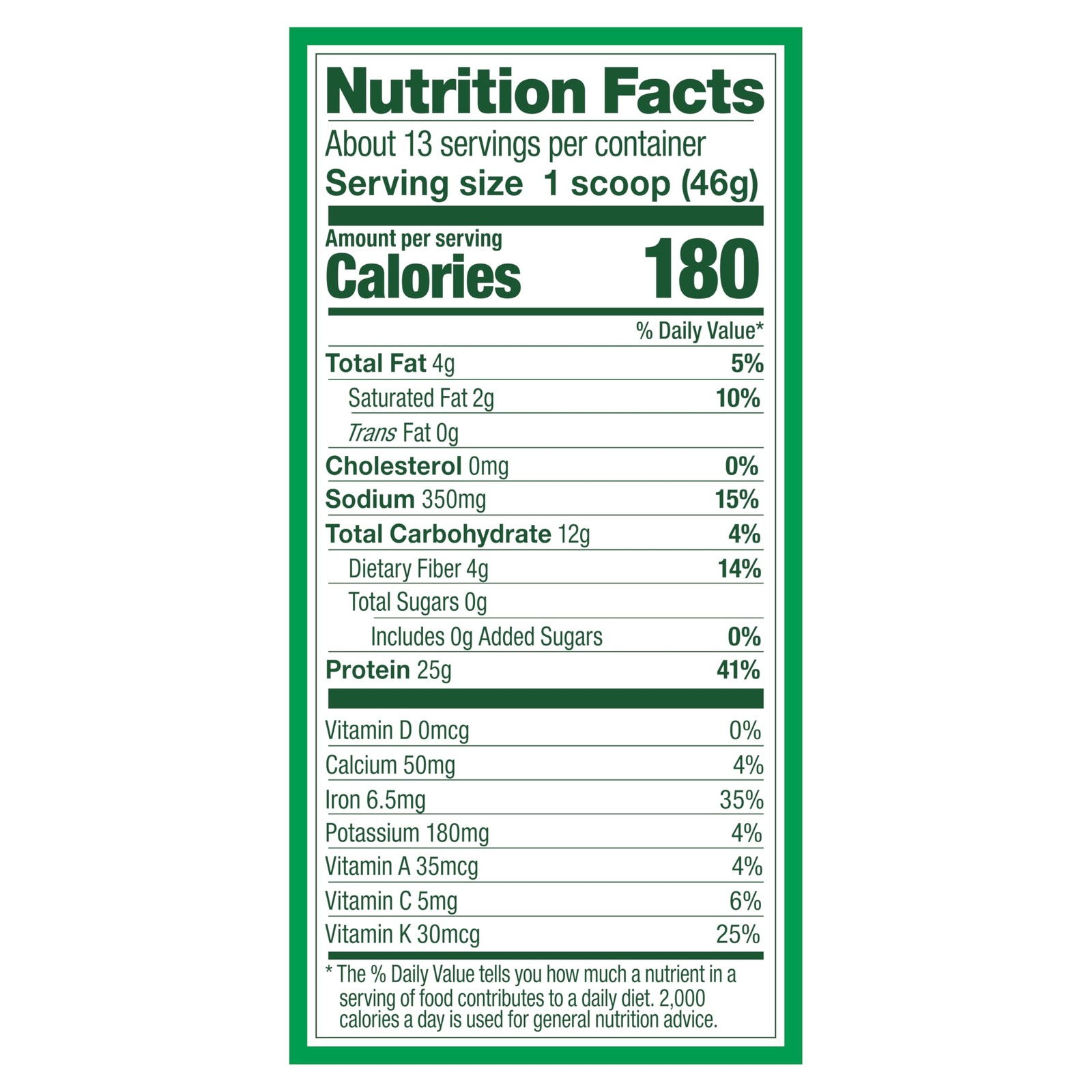 Vega Protein & Greens Protein Powder, Chocolate – 20g Plant Based, Vegan, Non-GM