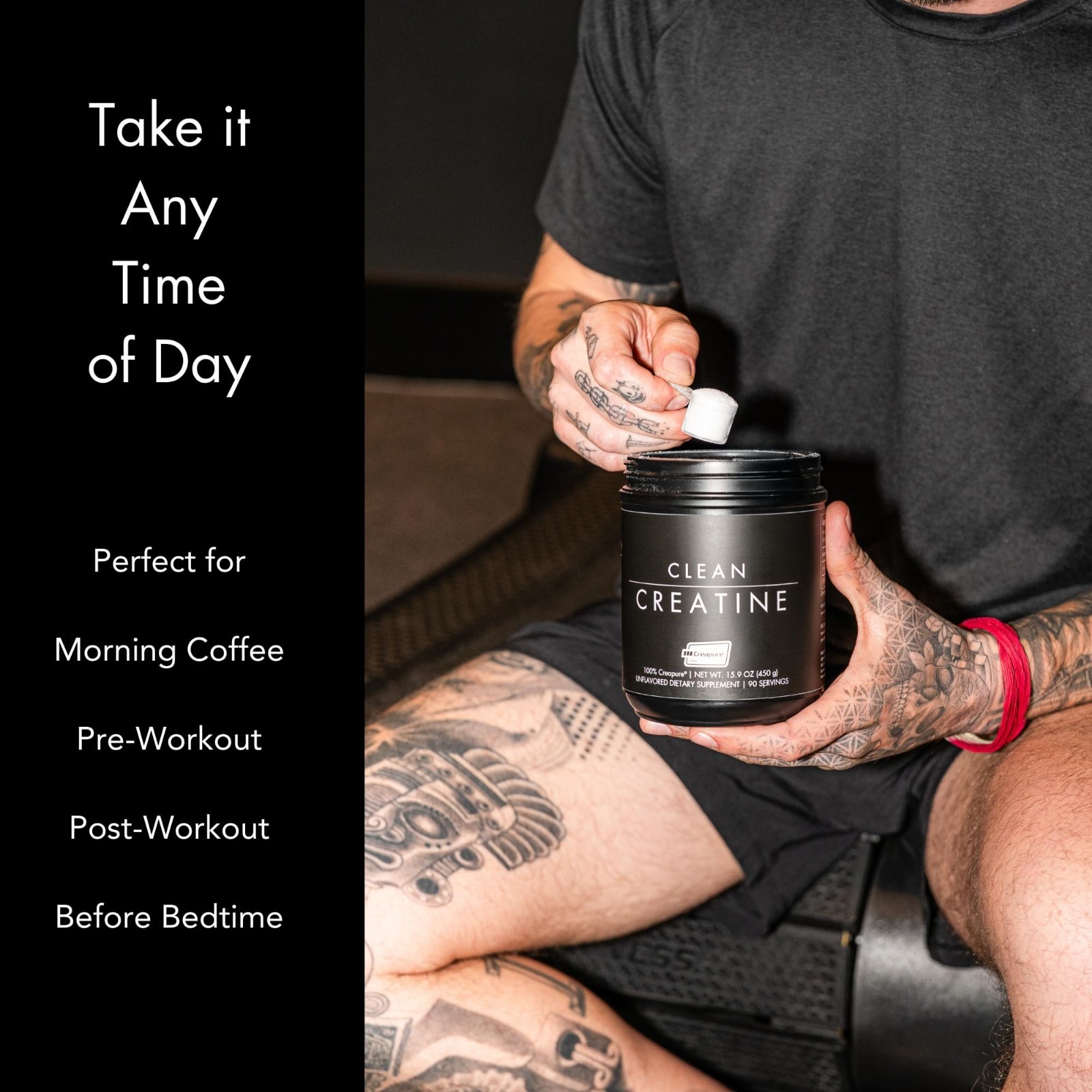 100% Pure Creatine Monohydrate Powder – Muscle Health, Performance & Cognitive B