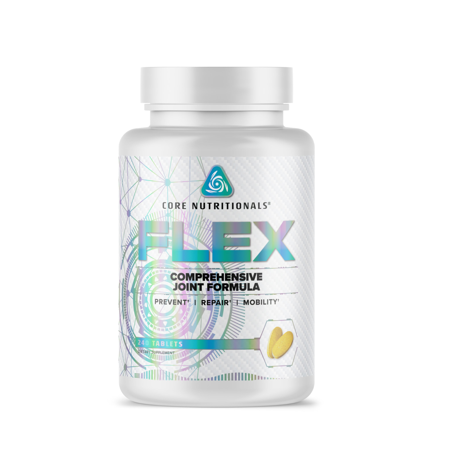 Core Nutritionals Flex Platinum Comprehensive Joint Health – 240 Tabs Free Ship