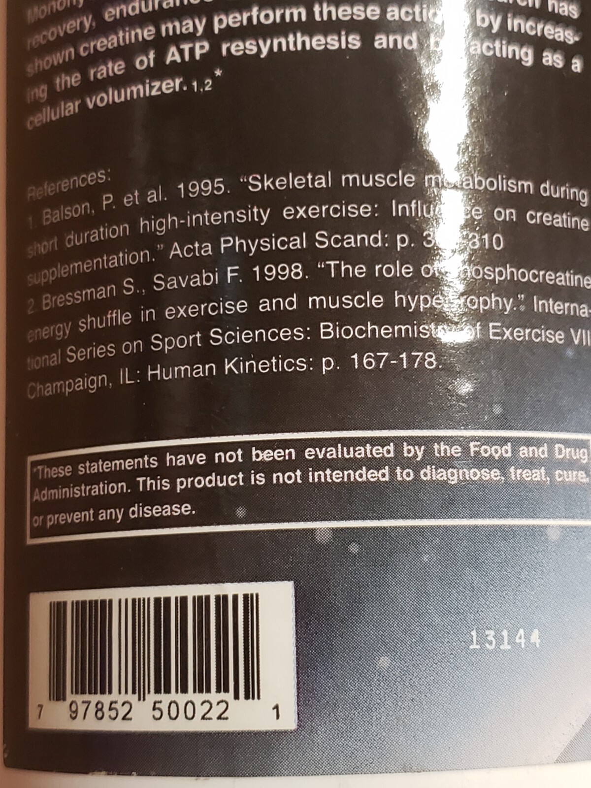 Eclipes Sports Supplements – Creatine Monohydrate – 400 grams – 80 Serv – 7/2025