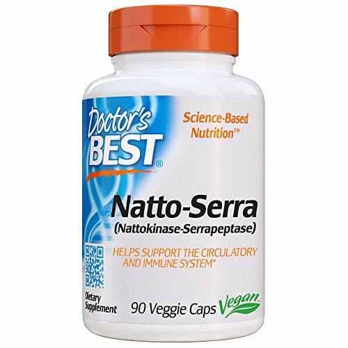 Healthy Circulatory & Immune System Support Natto-Serra (90 Caps)