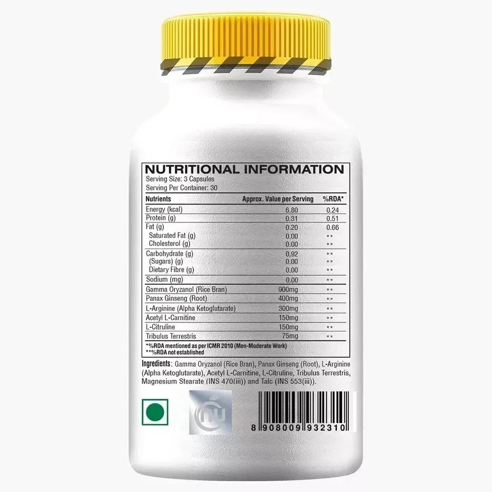 CrazyBulk Decaduro Stack Recovery Energy Workout 90 capsules Pack of 3