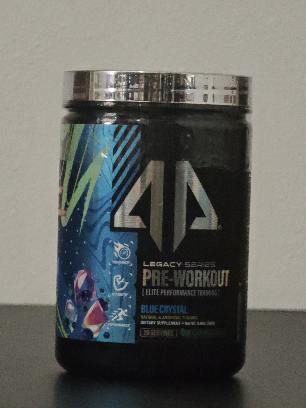 ALPHA PRIME SPORTS LEGACY SERIES STIM FREE PUMP Blue Crystal Read Clearance!