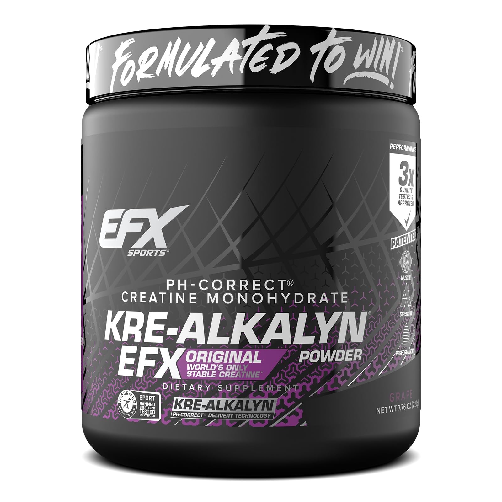 Kre-Alkalyn EFX Powder | pH Correct Creatine Monohydrate Powder Supplement | …