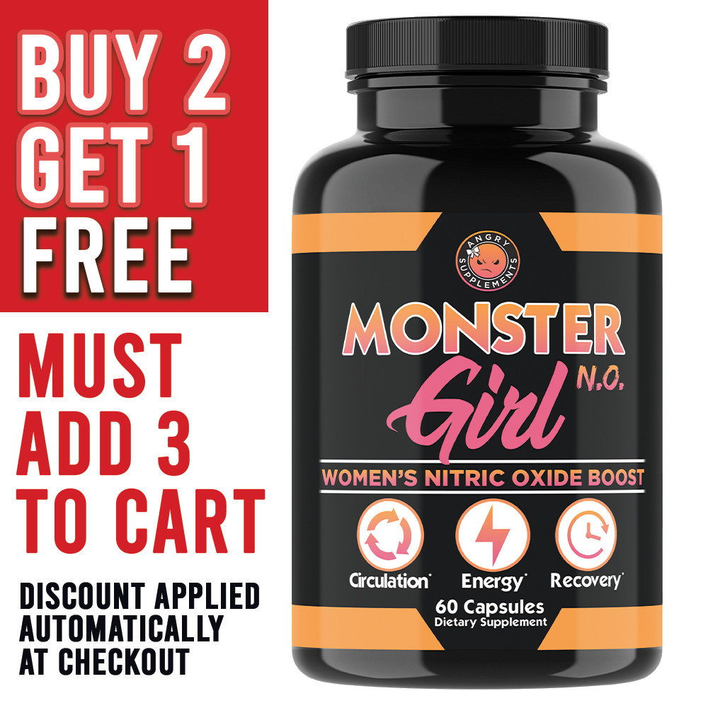 Women’s Nitric Oxide Pre Workout Booster, Circulation, Recovery, Energy Super
