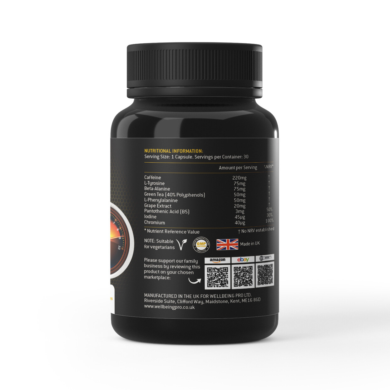T5 Black Ultimate Strongest Fat Burner Diet Capsules Weight Loss Slimming Pills