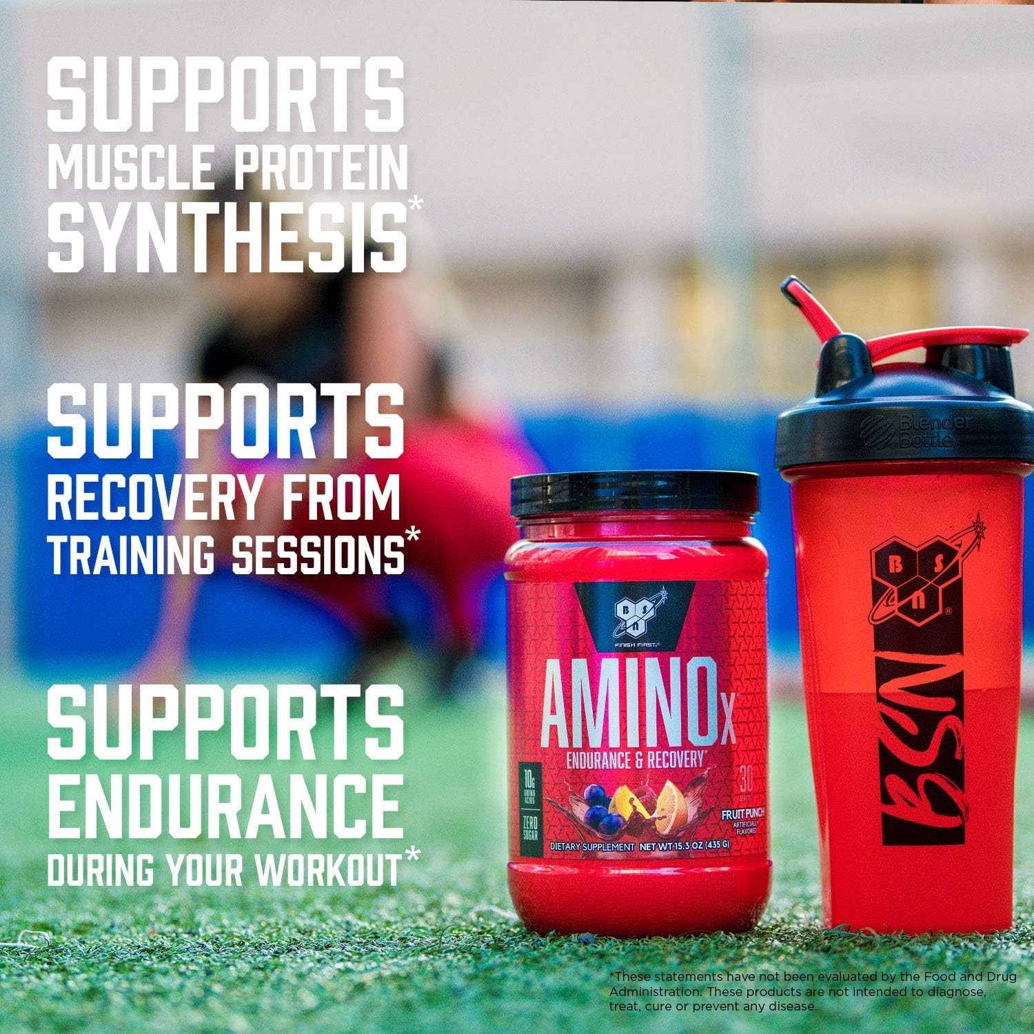 Amino X Muscle Recovery Powder – 10g BCAAs Keto Friendly, Zero Sugar 30 Servings
