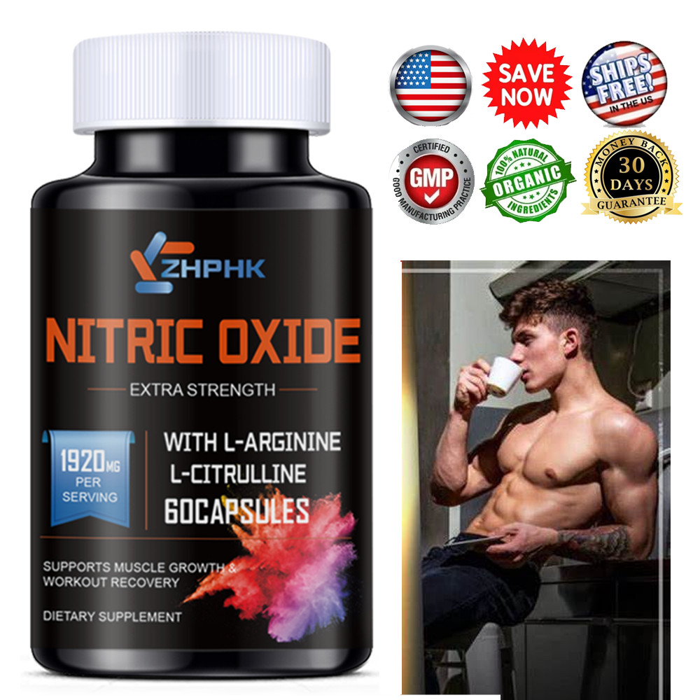 Nitric Oxide Booster Supplement for Blood Circulation,Endurance/Energy/Muscle