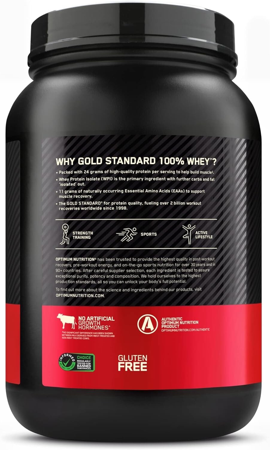 Gold Standard 100% Whey Protein Powder, Chocolate Malt, 2 Pound (Packaging May)*