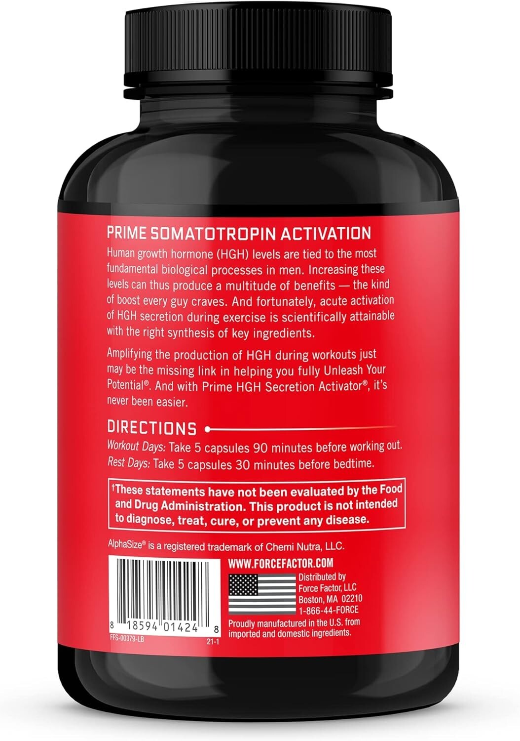 Force Factor Testosterone Booster Tablet – 150 Count