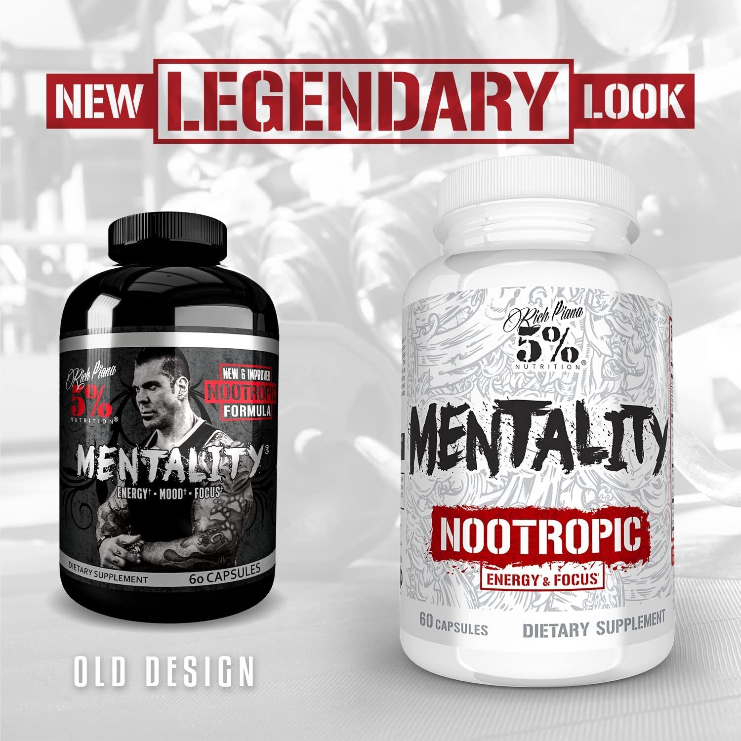 5% Nutrition – Rich Piana – Liver & Organ – Mentality – Post Gear + WHOLE LINE!