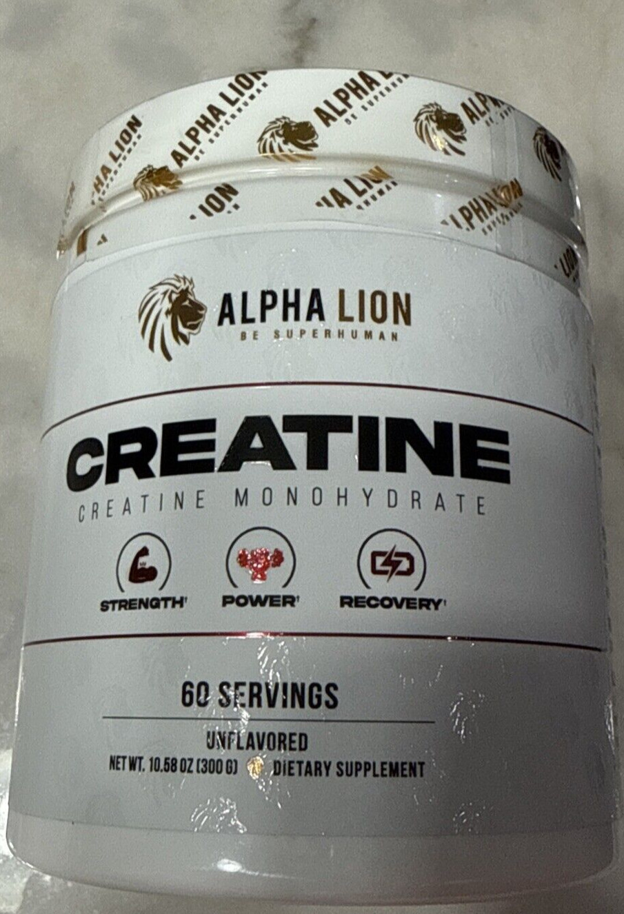 Creatine Monohydrate Powder 60 Servings Unflavored EXP 10/26 NEW