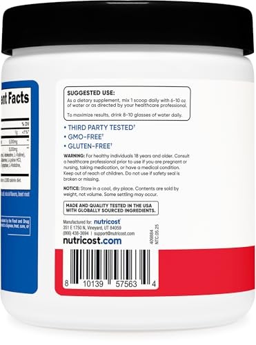 Creatine + BCAA Amino Acids Fruit Punch 30 Servings 5000mg
