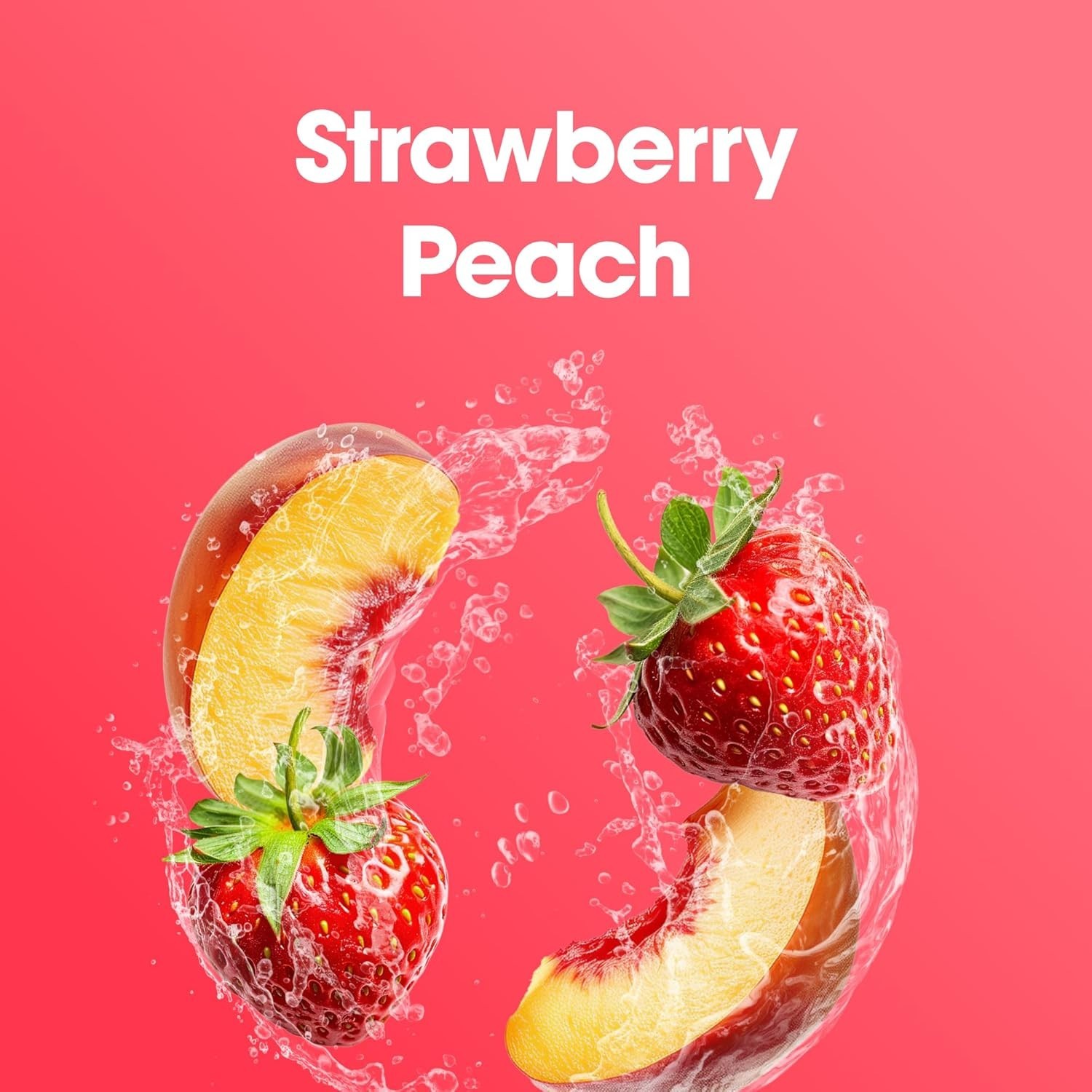 Strawberry Peach Creatine Monohydrate Powder – 80 Servings for Muscle Strength