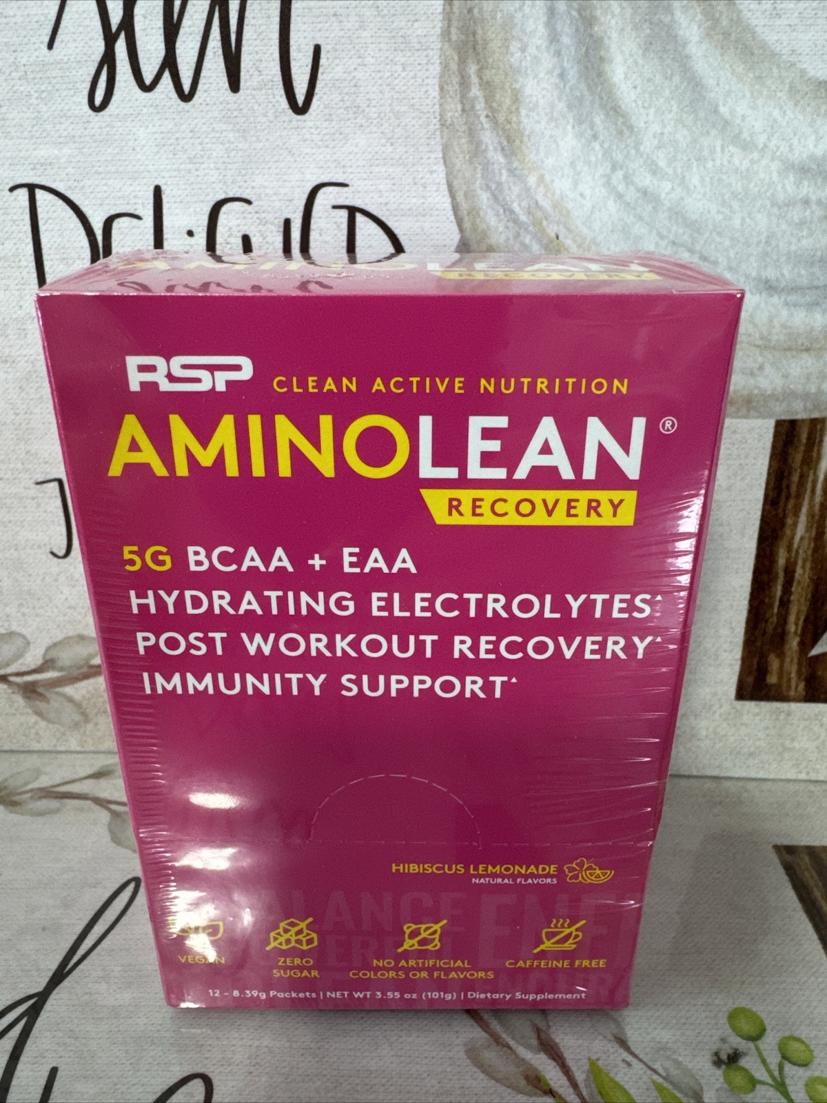 RSP AMINOLEAN RECOVERY 5G BCAA+ EAA HYDRATING ELECTROLYTES IMMUNITY SUPPORT