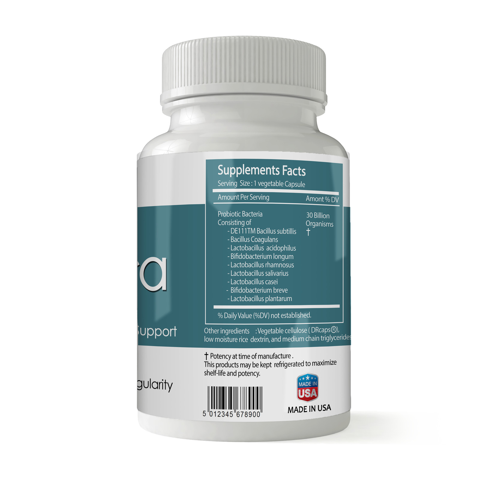 Amino Acid Muscle Supplement and Mflora Probiotics Immune Support 30 Capsules
