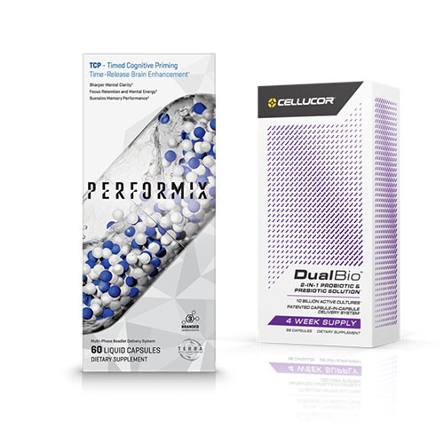 PERFORMIX TCP -60 Caps *NOOTROPIC* & FREE CELLUCOR Probiotic *DUAL BIO*