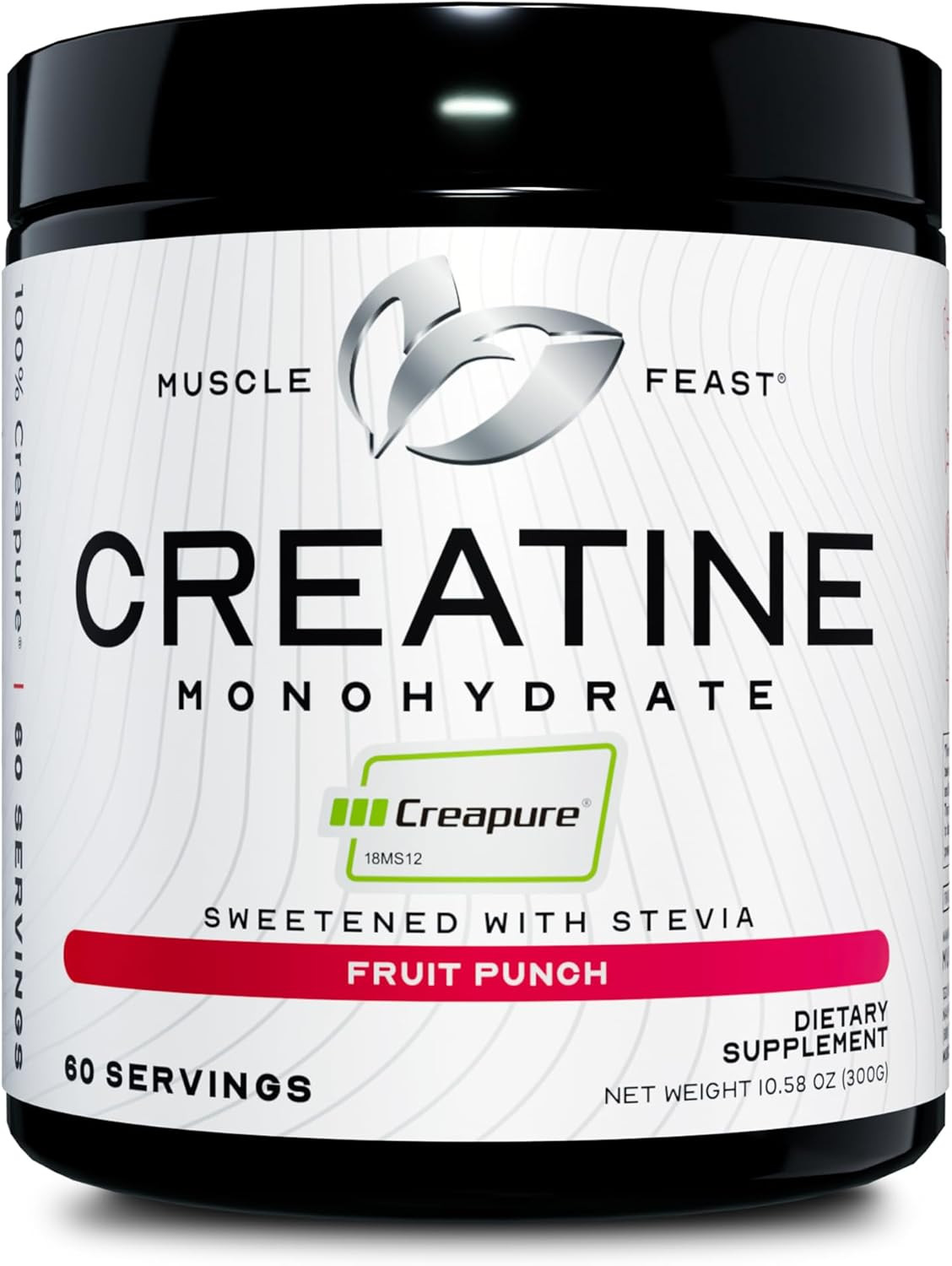 Creapure Creatine Monohydrate Powder, Vegan Keto Friendly Gluten-Free Easy to…