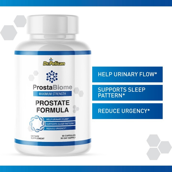 ProstaBiome – Support Supplement for Men – Urinary & Bladder Health-2 Bottles