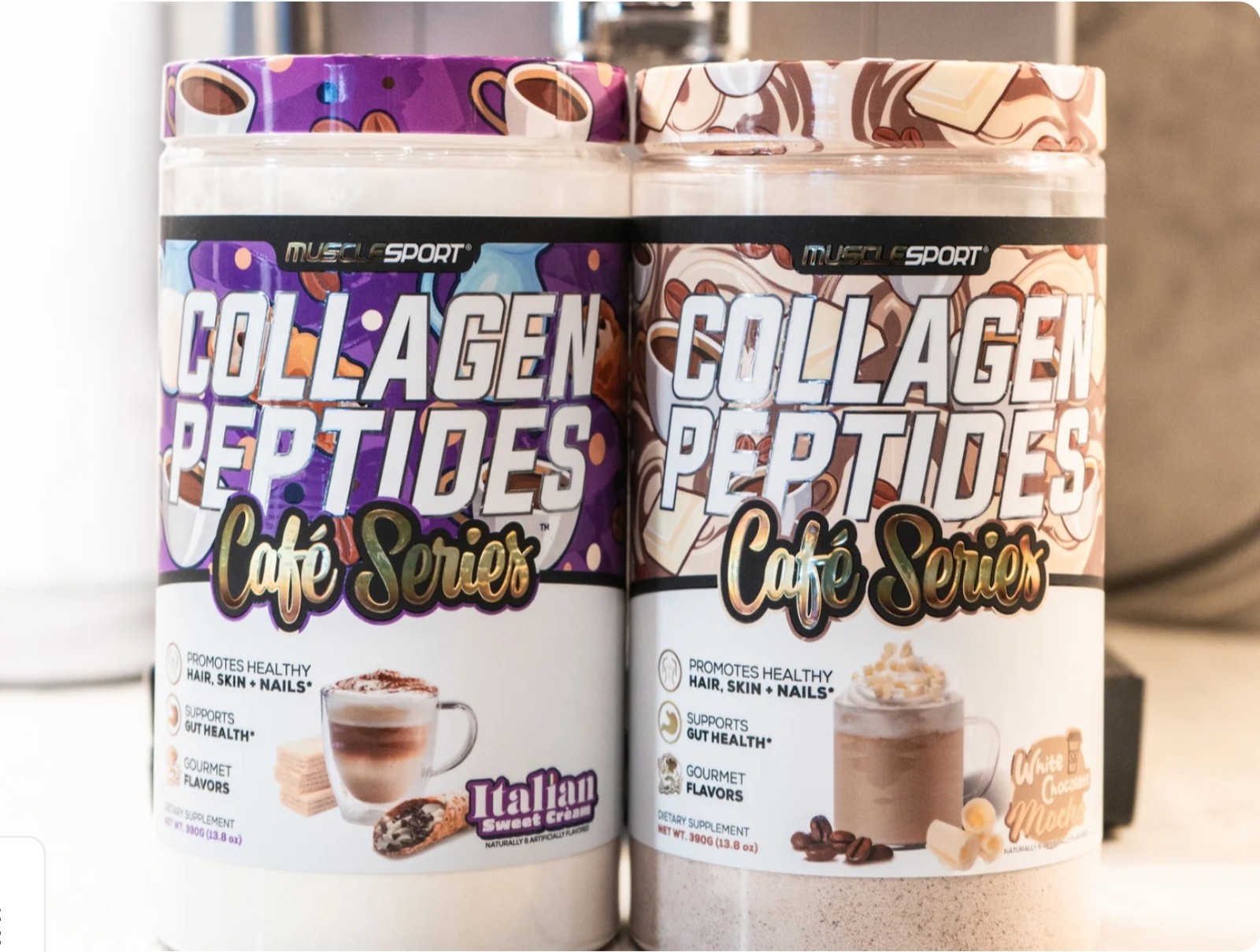 MuscleSport COLLAGEN PEPTIDES Revolution 14 oz (30 Serv) Protella BEST BY 10/26