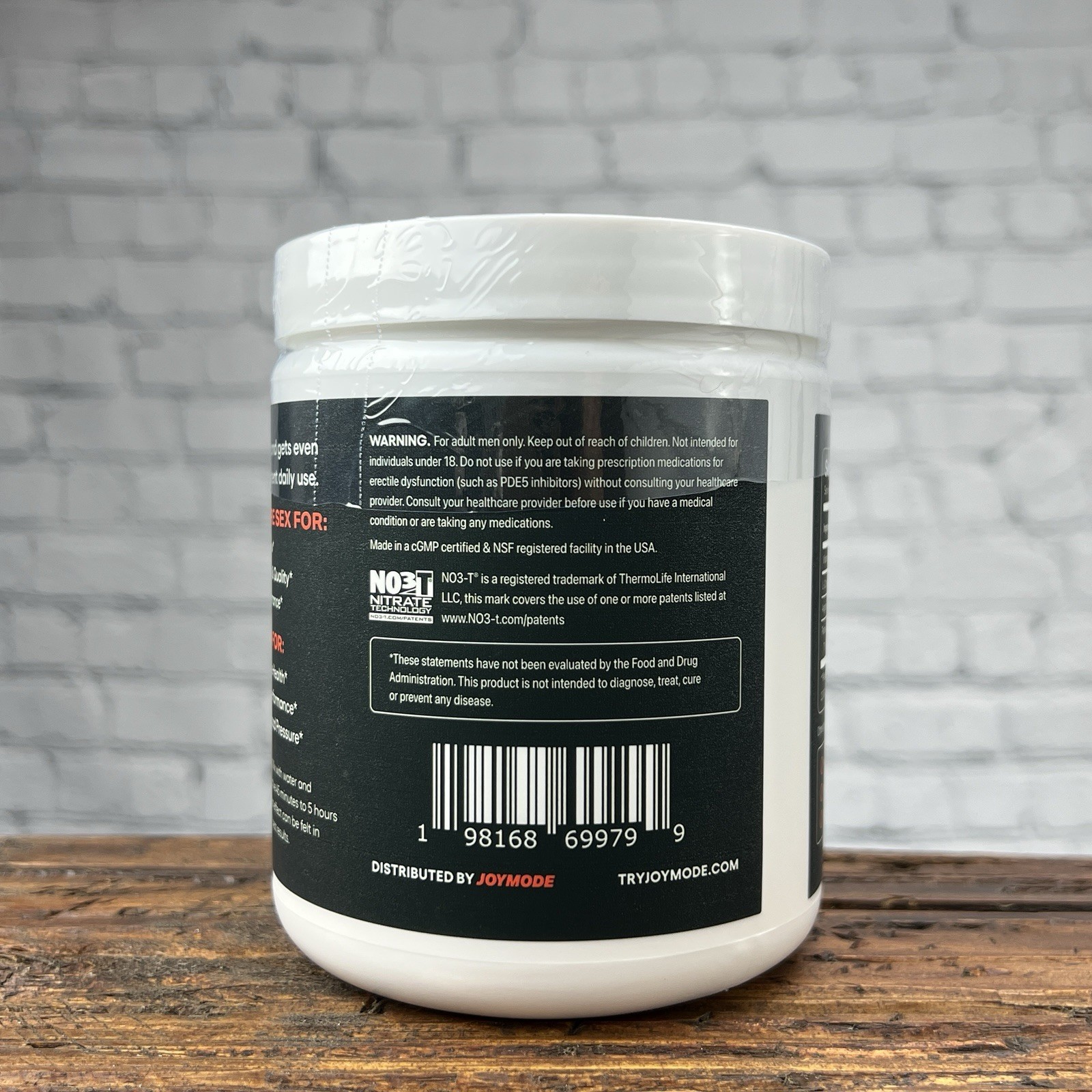 Joymode Nitric Oxide Booster Powder 270g Vitamin C L-Citrulline Arginine Nitrate