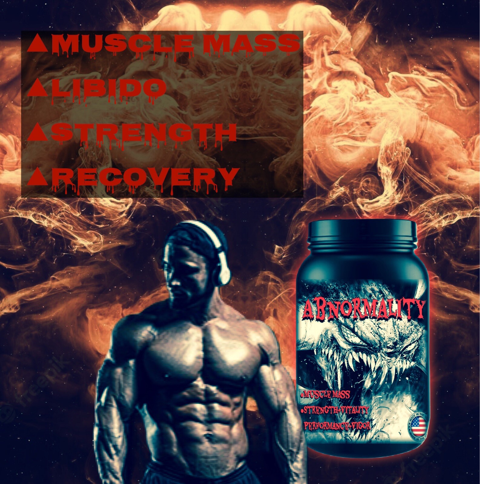 EXTREME BODYBUILDING ANABOLIC LEGAL TESTOSTERONE MUSCLE BOOSTER NO STEROIDS/HGH